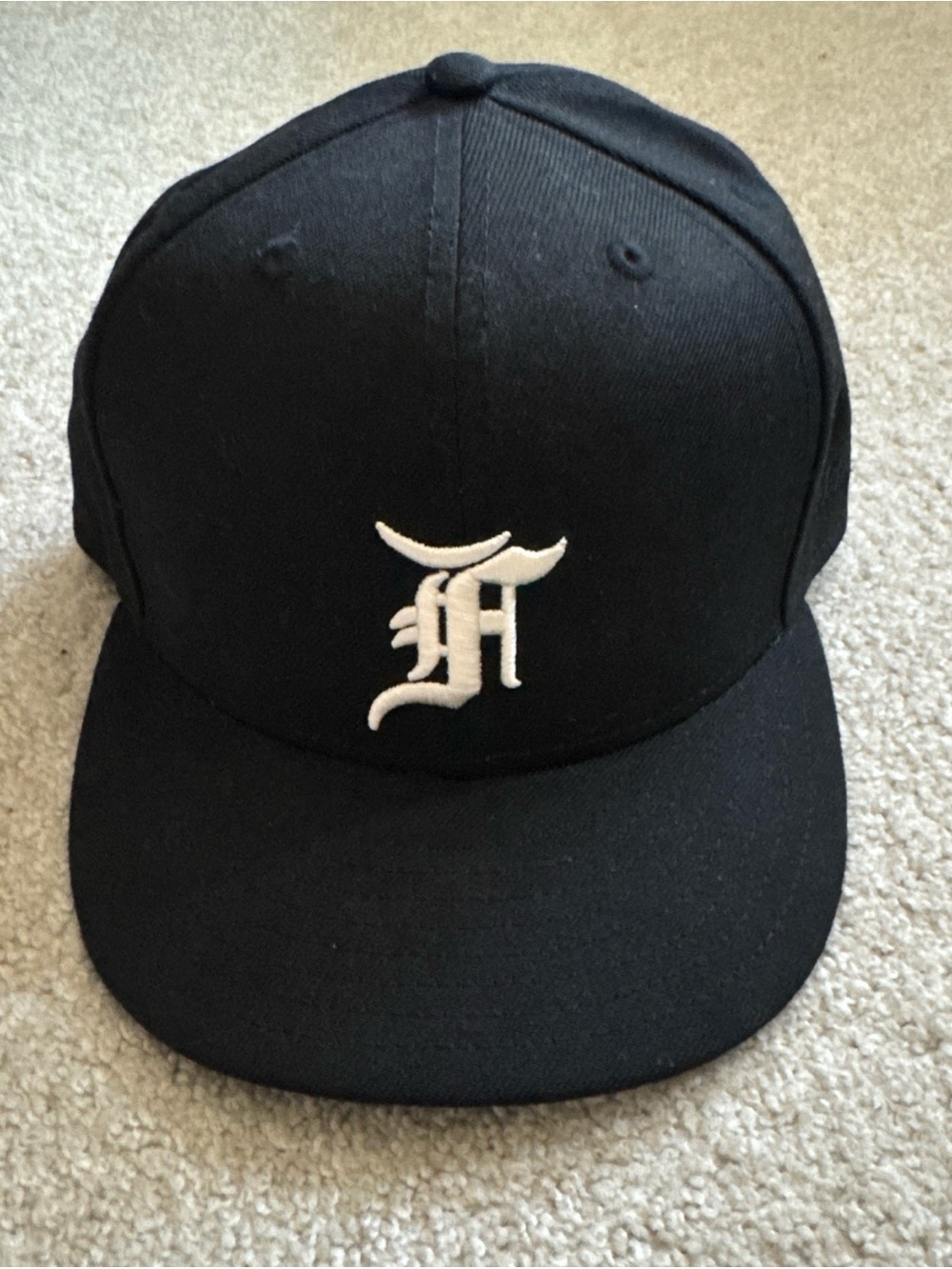 New Era Fear of God Fitted Hat 7 1/2 59Fifty Fitted Baseball Hat